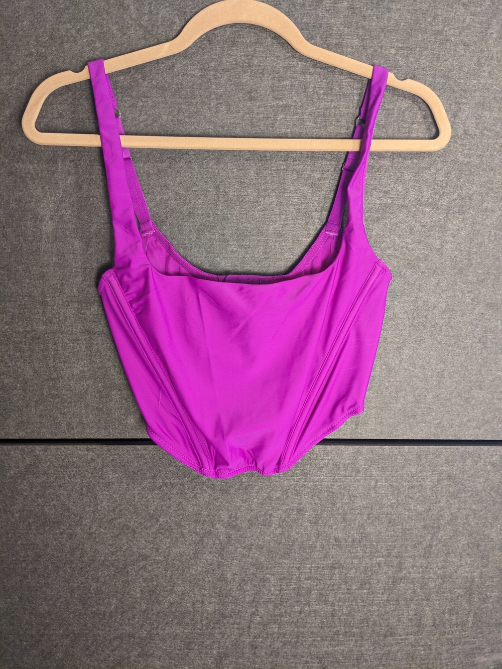 Urban Outfitters Bright Magenta Bandeau Tank